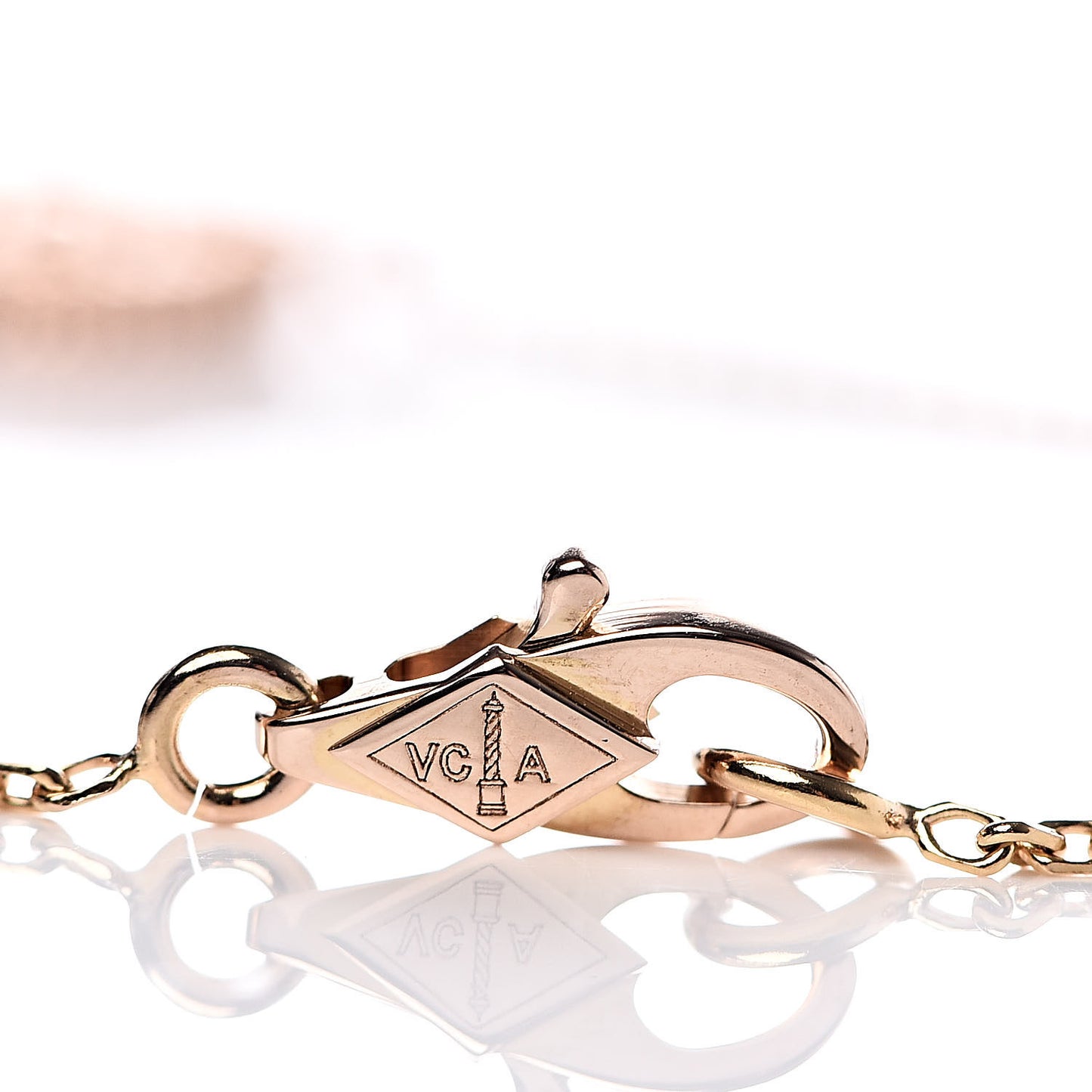 18K Rose Gold Sweet Alhambra Bracelet