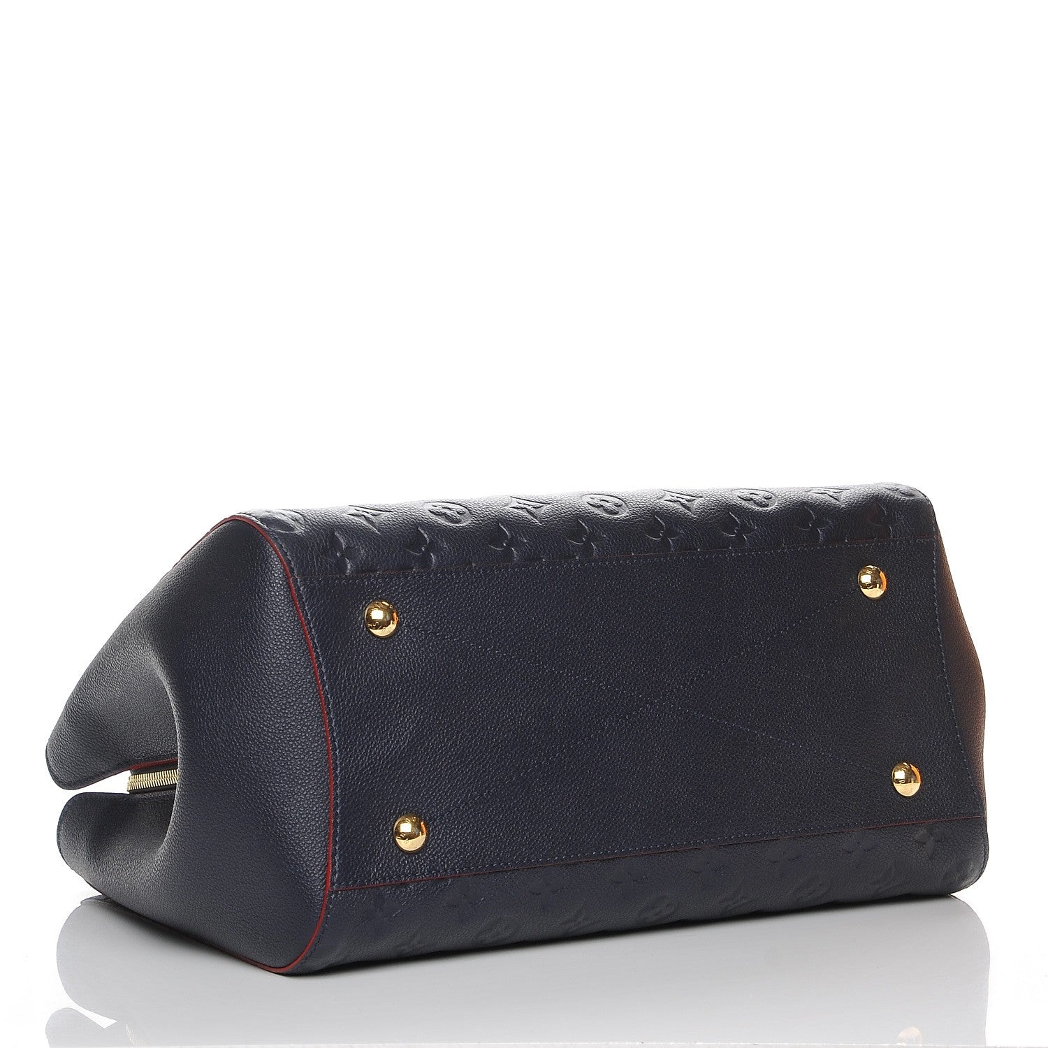 Louis Vuitton Empreinte Montaigne GM Marine Rouge 5 of 9