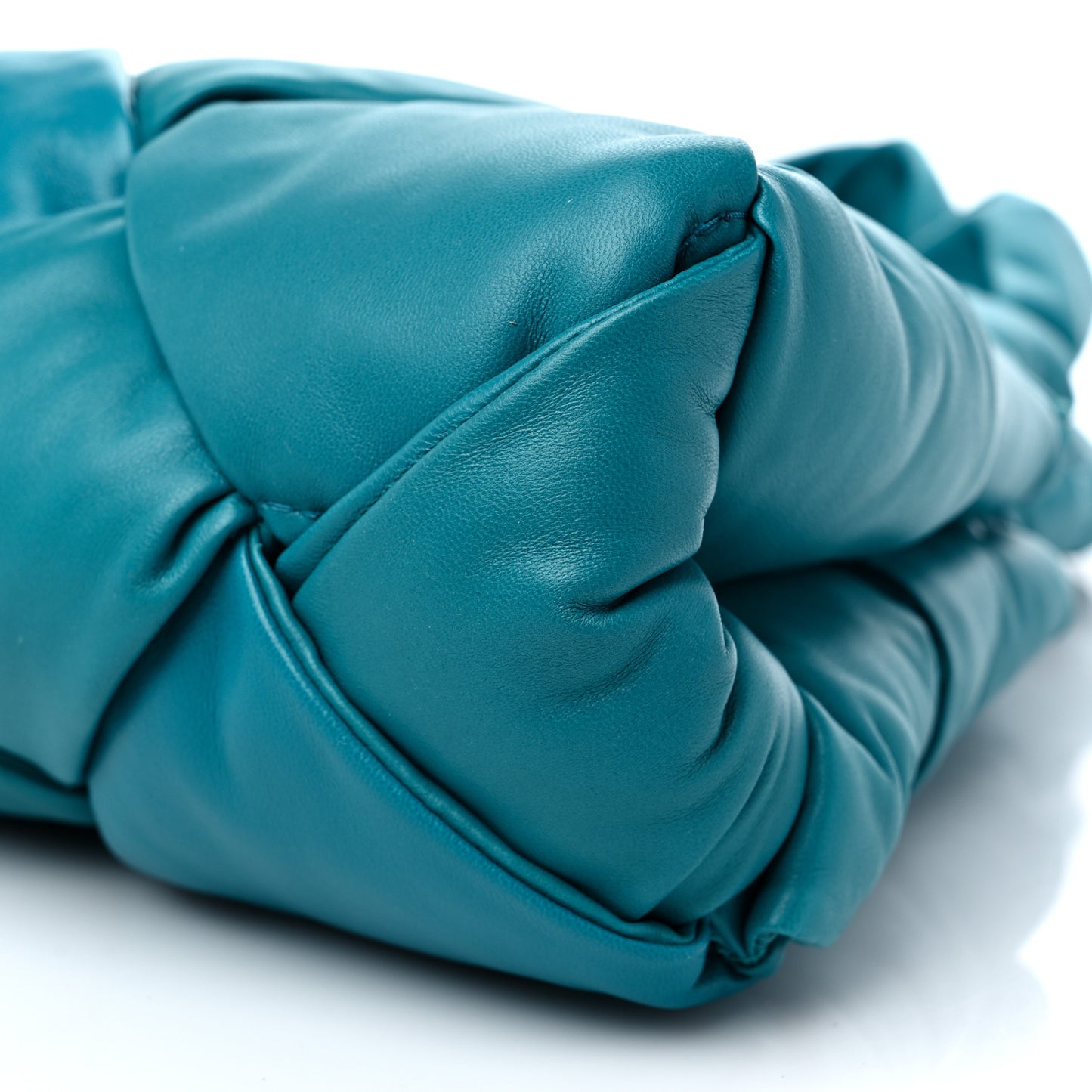 Lambskin Padded Lock Tote Blaster