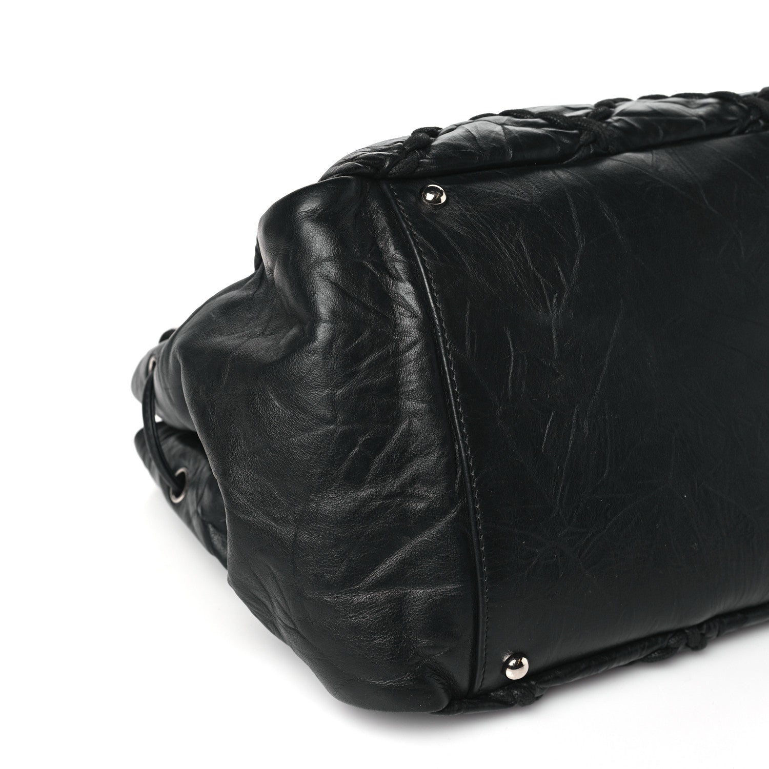 Chanel Calfskin Ultra Stitch Tote Black 9 of 11