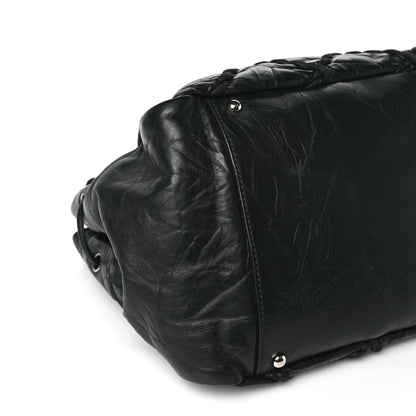 Chanel Calfskin Ultra Stitch Tote Black 9 of 11