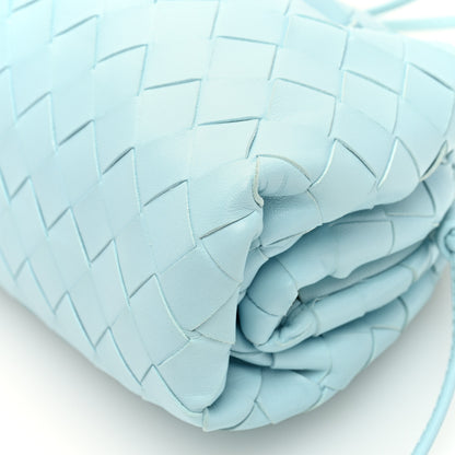 Bottega Veneta Nappa Intrecciato The Mini Pouch Pale Blue 9 of 9