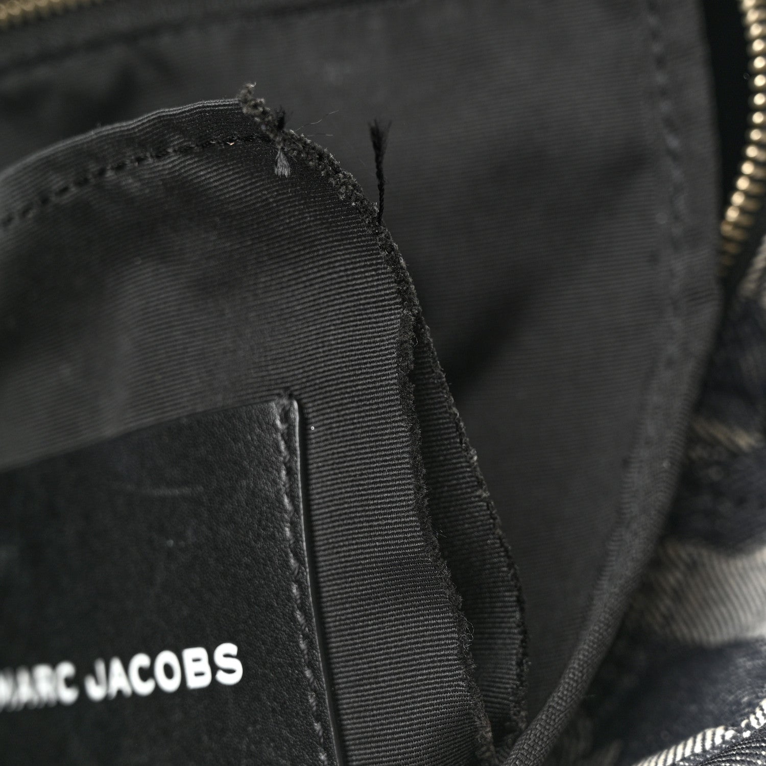 Marc Jacobs Denim Jacquard Medium The Monogram Tote Bag Denim Blue 11 of 17