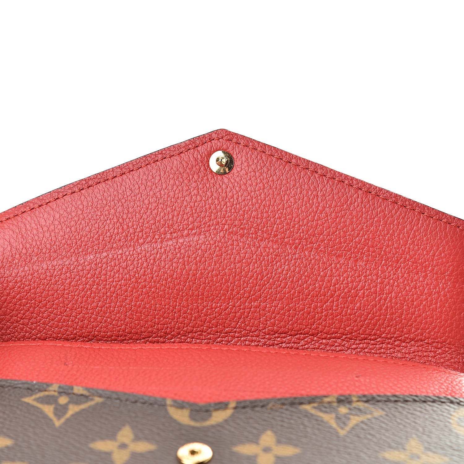 Louis Vuitton Monogram Pallas Compact Wallet Cherry 8 of 8