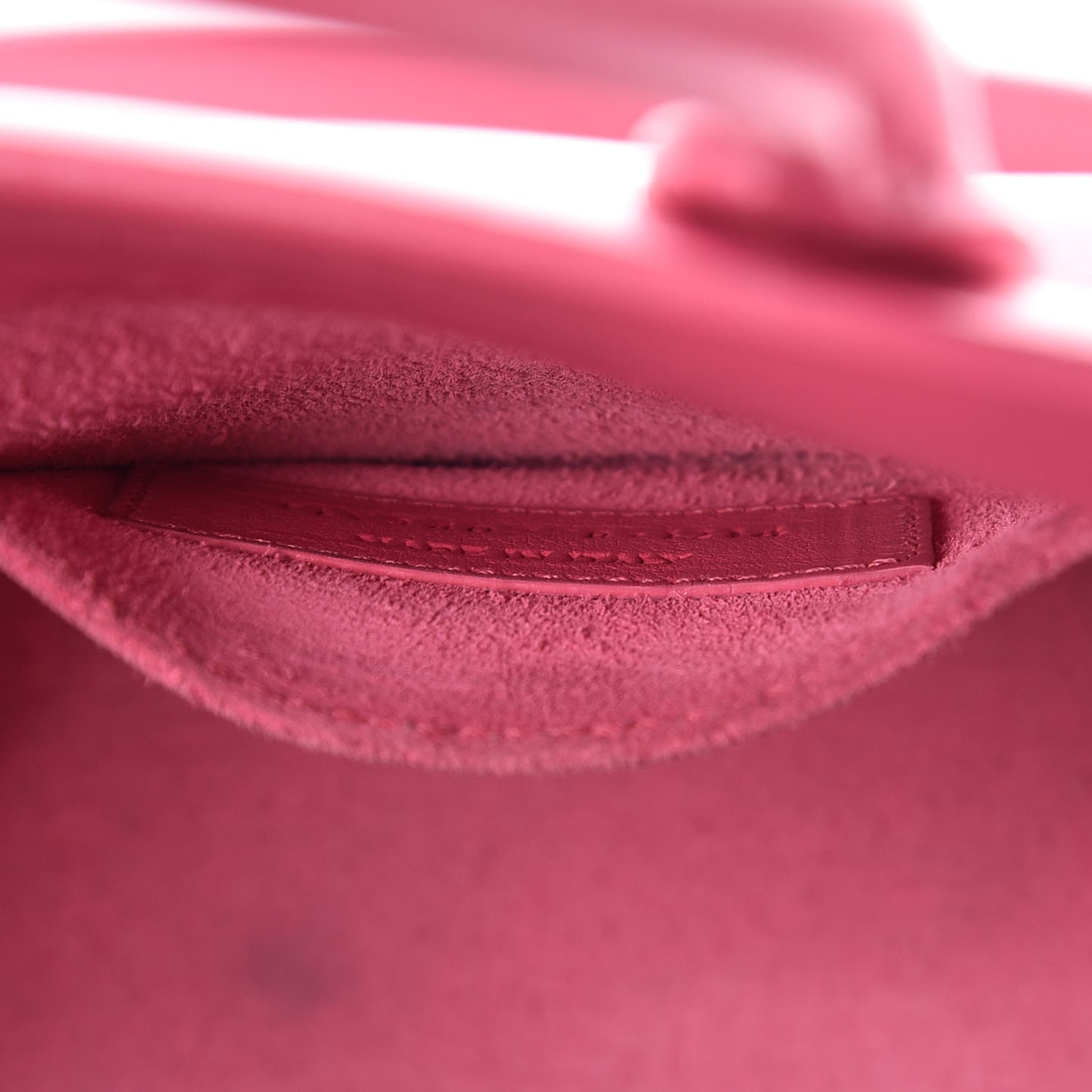 Calfskin Nano Sac De Jour Lipstick Fuchsia