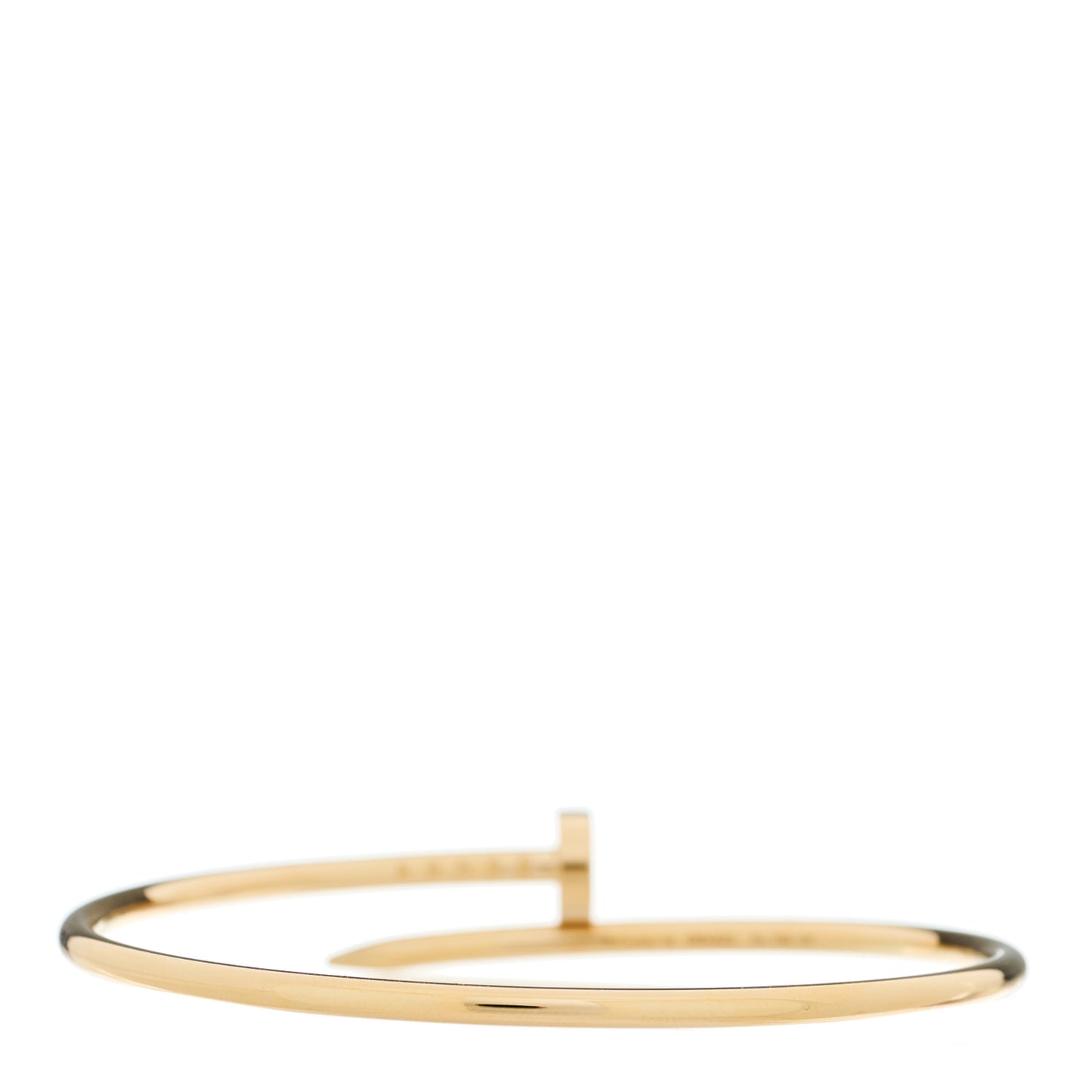 18K Yellow Gold Small Juste Un Clou Bracelet 16