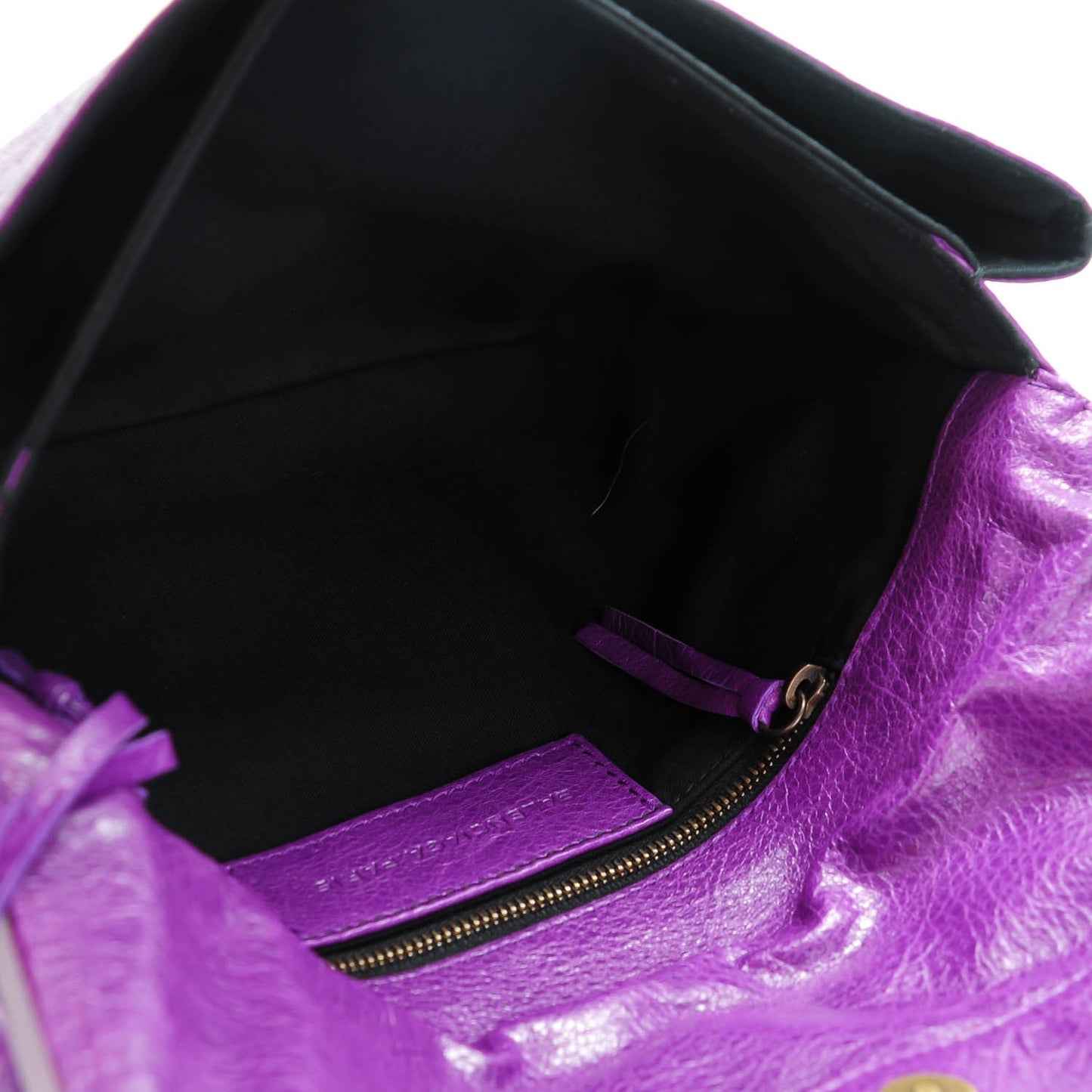 Agneau Classic Hardware Envelope Clutch Ultraviolet