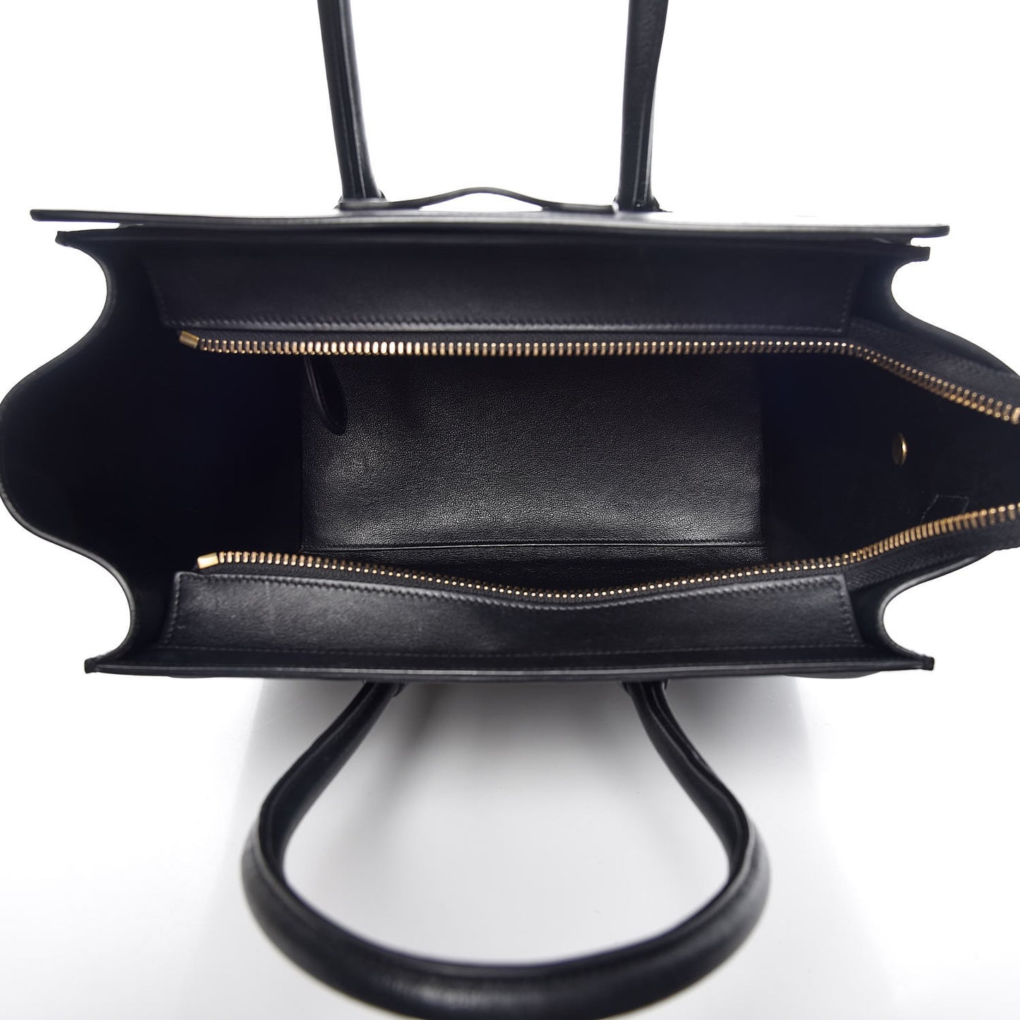 Smooth Calfskin Micro Luggage Black