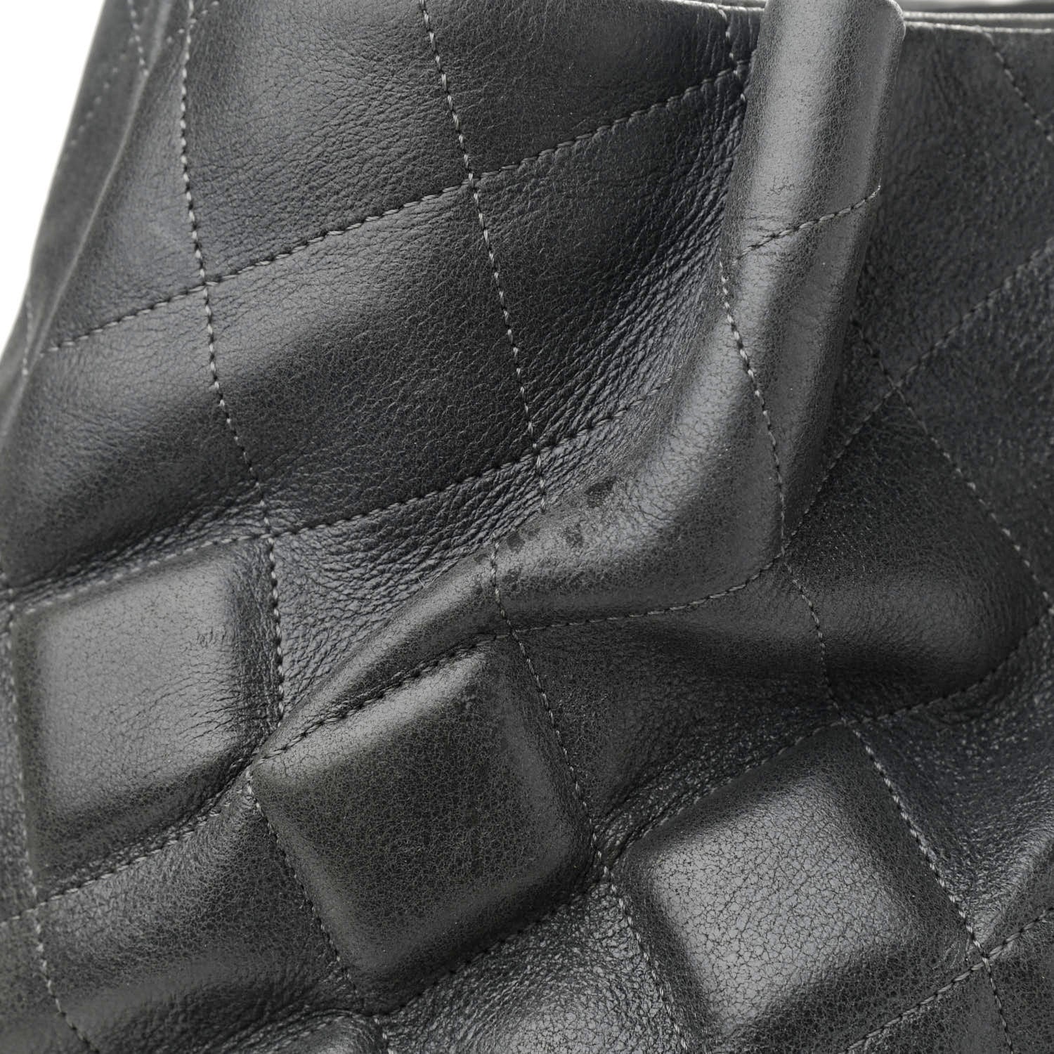 Chanel Calfskin Sloane Square Tote Grey 12 of 12