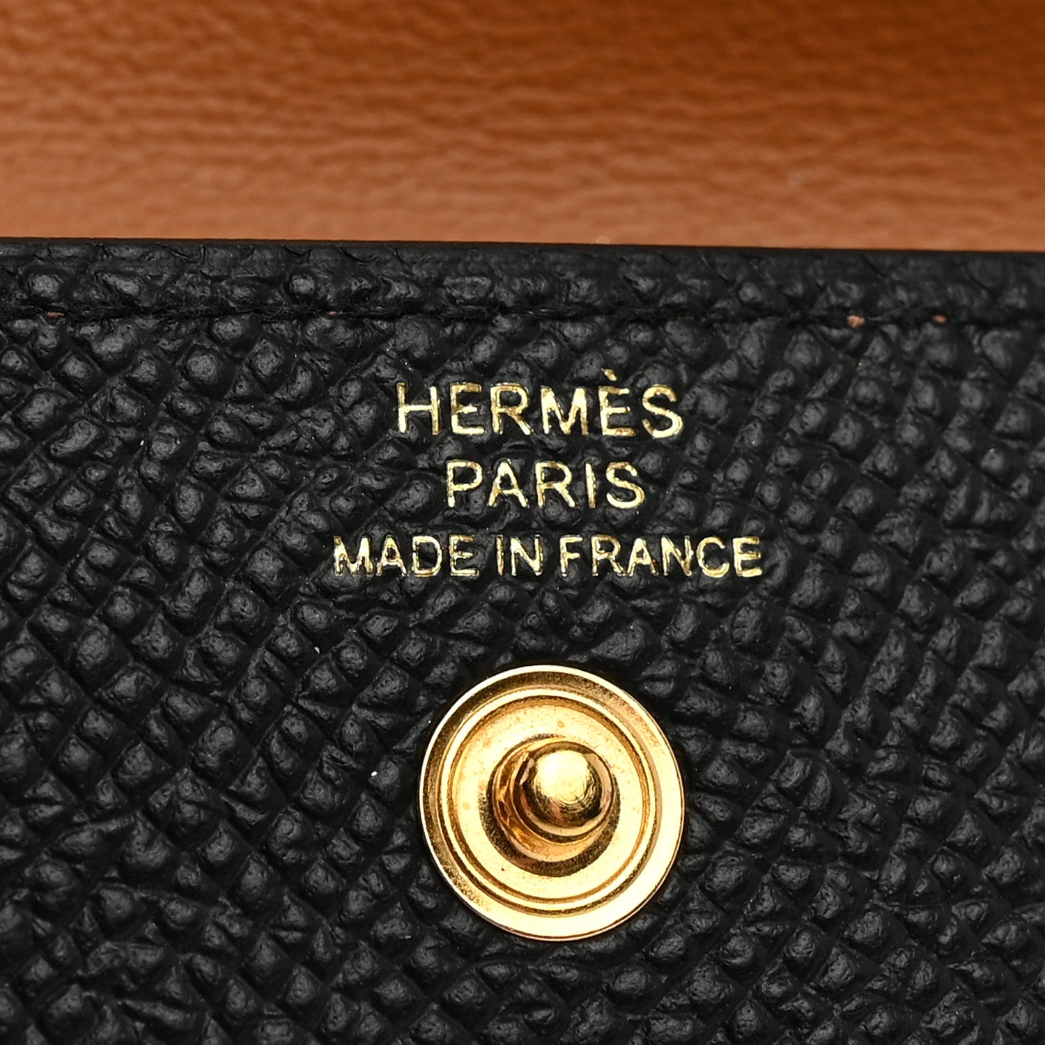 Hermes Epsom Quadrige Kelly Pocket 18 Belt Black 5 of 6