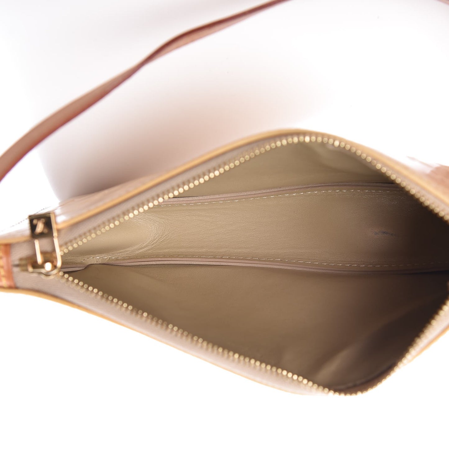 Vernis Lexington Pochette Beige