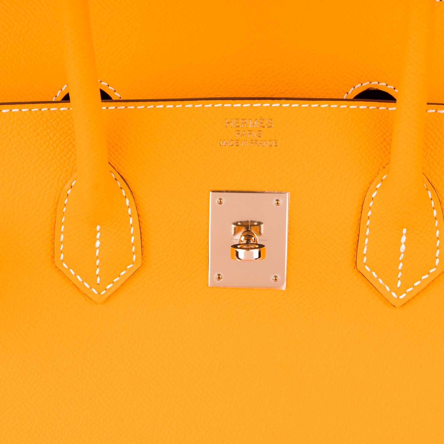 Epsom Candy Birkin 35 Jaune D'Or Potiron