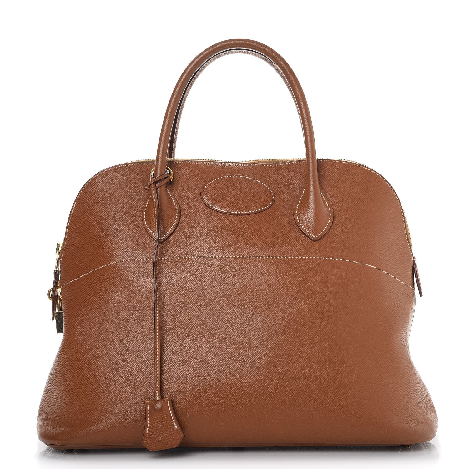 Hermes Courchevel Rigide Bolide 35 Gold 1 of 10