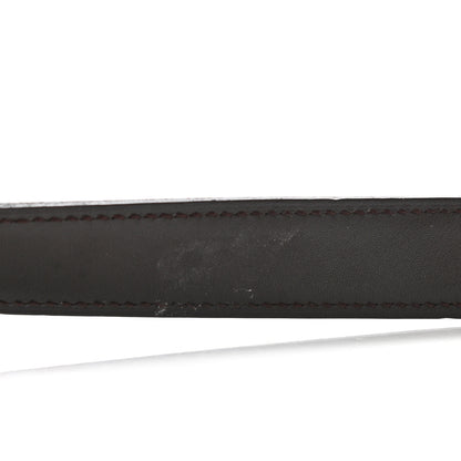 Hermes Swift 24mm Constance H Belt 95 Rubis Chocolate 11 of 12