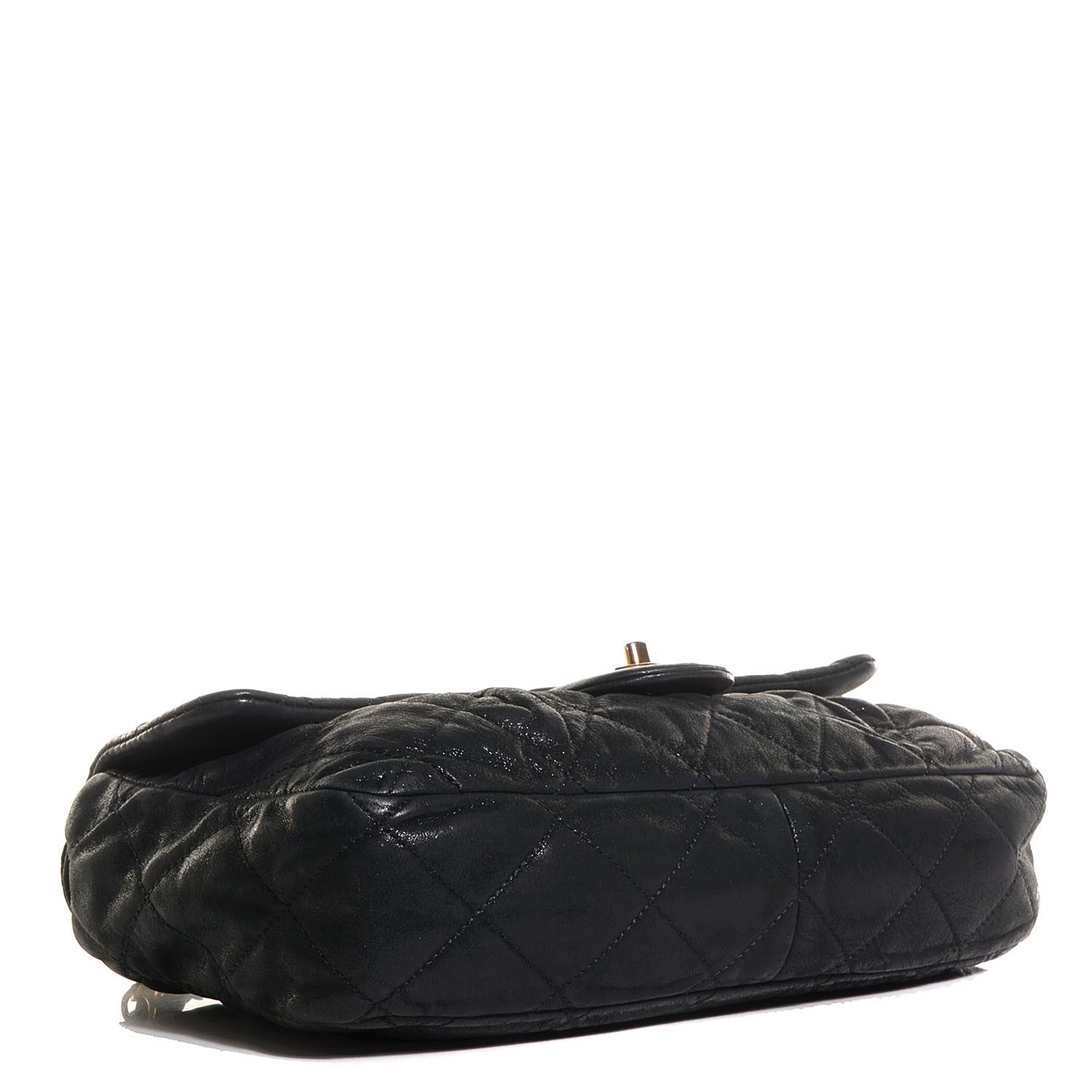 Chanel Iridescent Calfskin Chic Quilt Large Flap Black 4 of 8