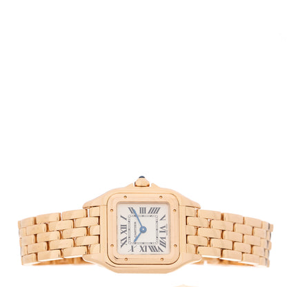 Cartier 18K Pink Gold 22mm Panthere Quartz Watch 2 of 4
