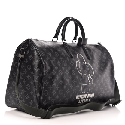 Louis Vuitton Monogram Eclipse Vivienne Keepall Bandouliere 50 2 of 10