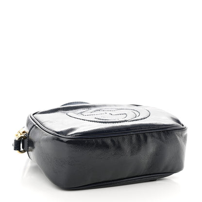 Gucci Vernice Naplack Small Soho Disco Bag Uniform Blue 4 of 11