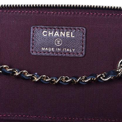 Chanel Lambskin Quilted Small Vanity Case With Chain Black 6 of 10