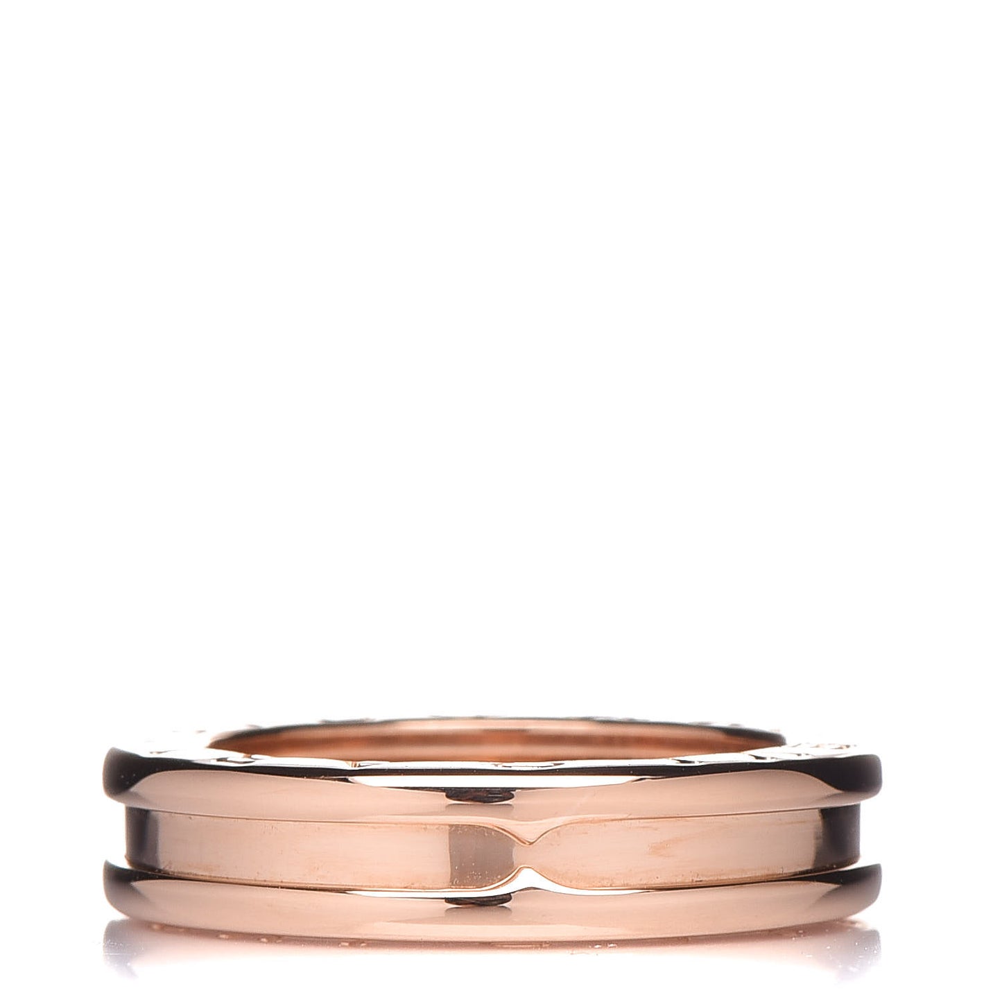 18K Rose Gold B.Zero1 One-Band Ring 50 5.25