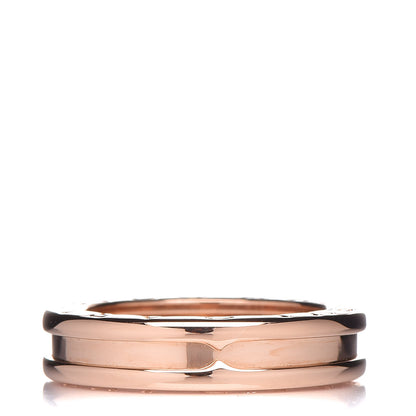 Bulgari 18K Rose Gold B.Zero1 One-Band Ring 50 5.25 1 of 5