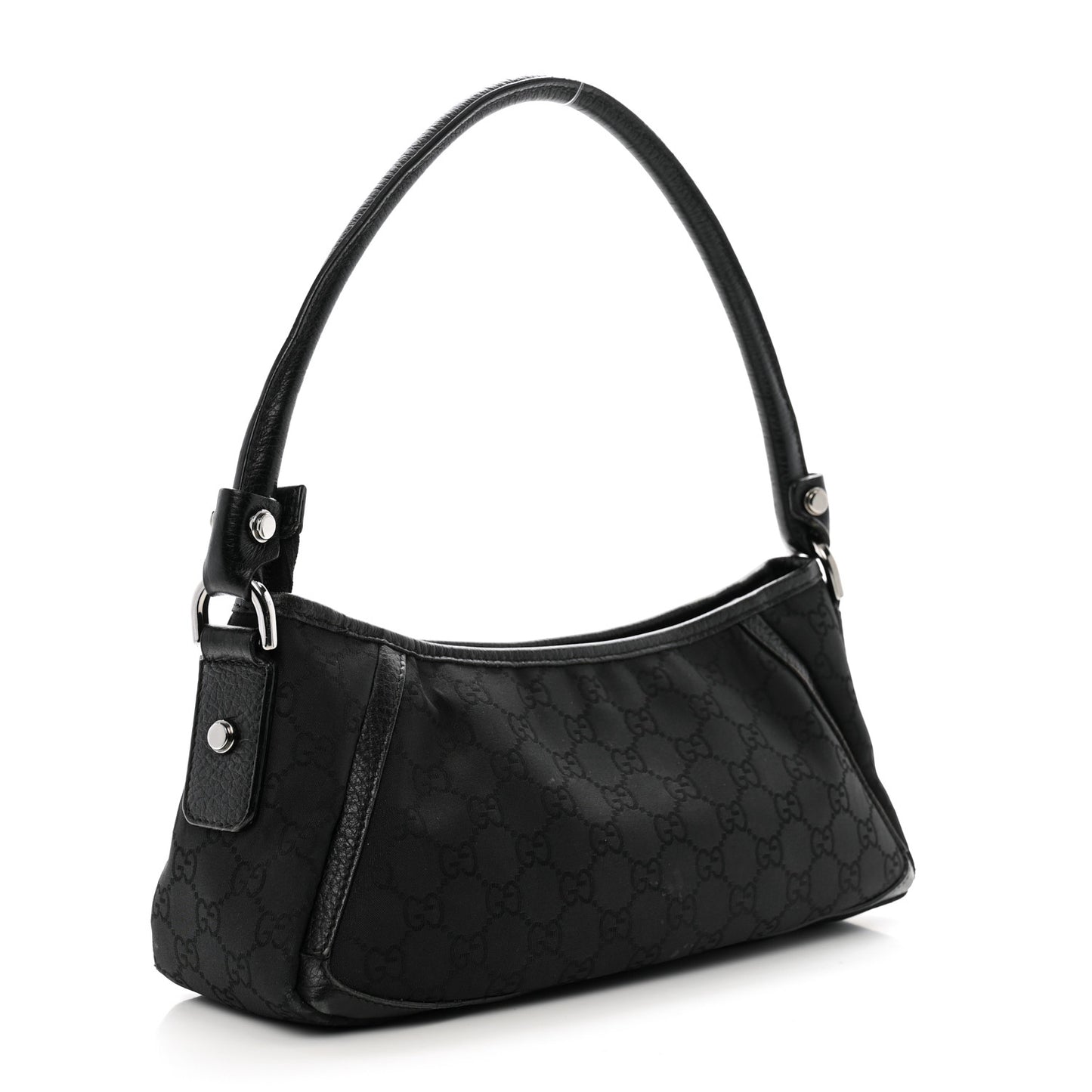 Monogram D Ring Abbey Pochette Black