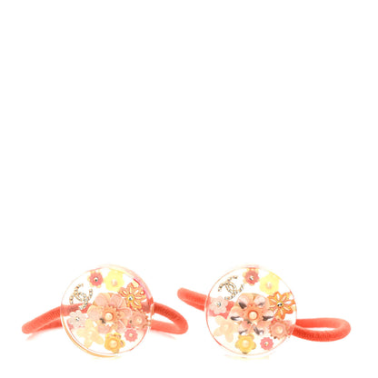 Chanel Crystal CC Hair Tie Set 1 of 4