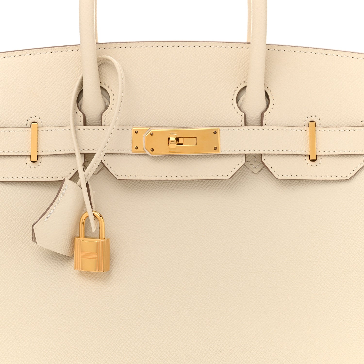 Hermes Epsom Birkin 30 Craie 8 of 11