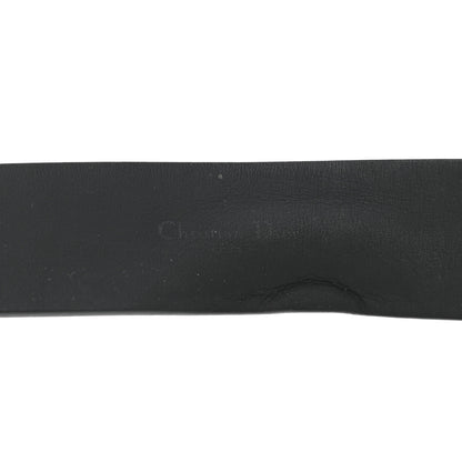 Christian Dior Ultra Matte Calfskin 35mm Montaigne Belt 85 Black 7 of 7