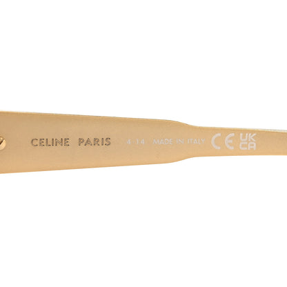 Celine Metal Triomphe 01 Sunglasses CL40235U Gold Green 5 of 7