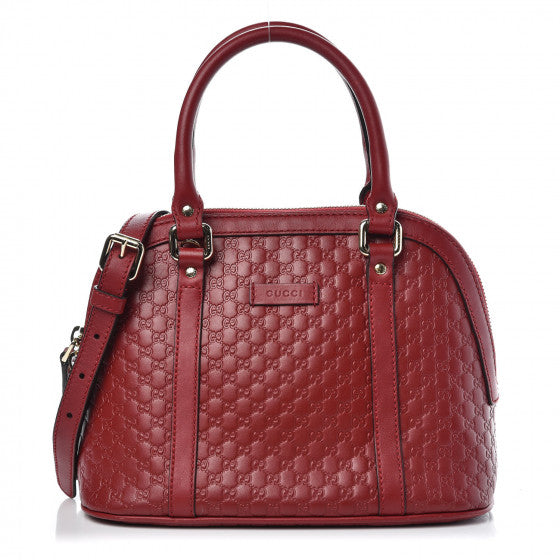 Gucci Soft Microguccissima Mini Dome Bag Rosso 1 of 12