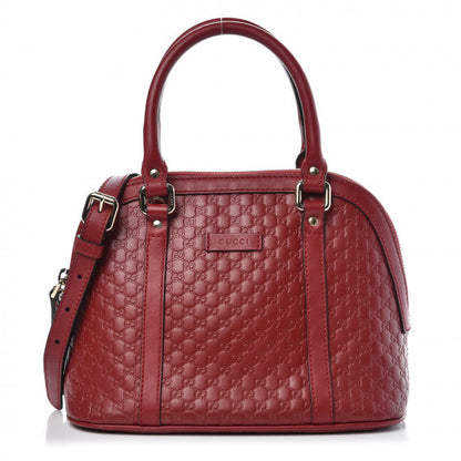 Gucci Soft Microguccissima Mini Dome Bag Rosso 1 of 12