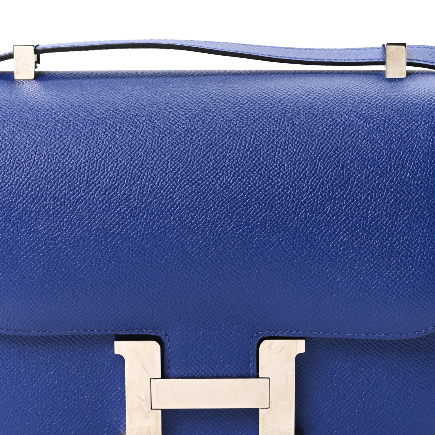 Hermes Epsom Constance 24 Bleu Electrique 8 of 10