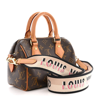Louis Vuitton Monogram Speedy Bandouliere 20 Black 3 of 13