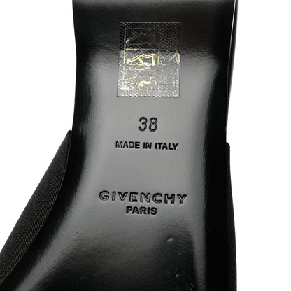 Givenchy Calfskin Bedford Logo Mule Slides 38 Black 7 of 9