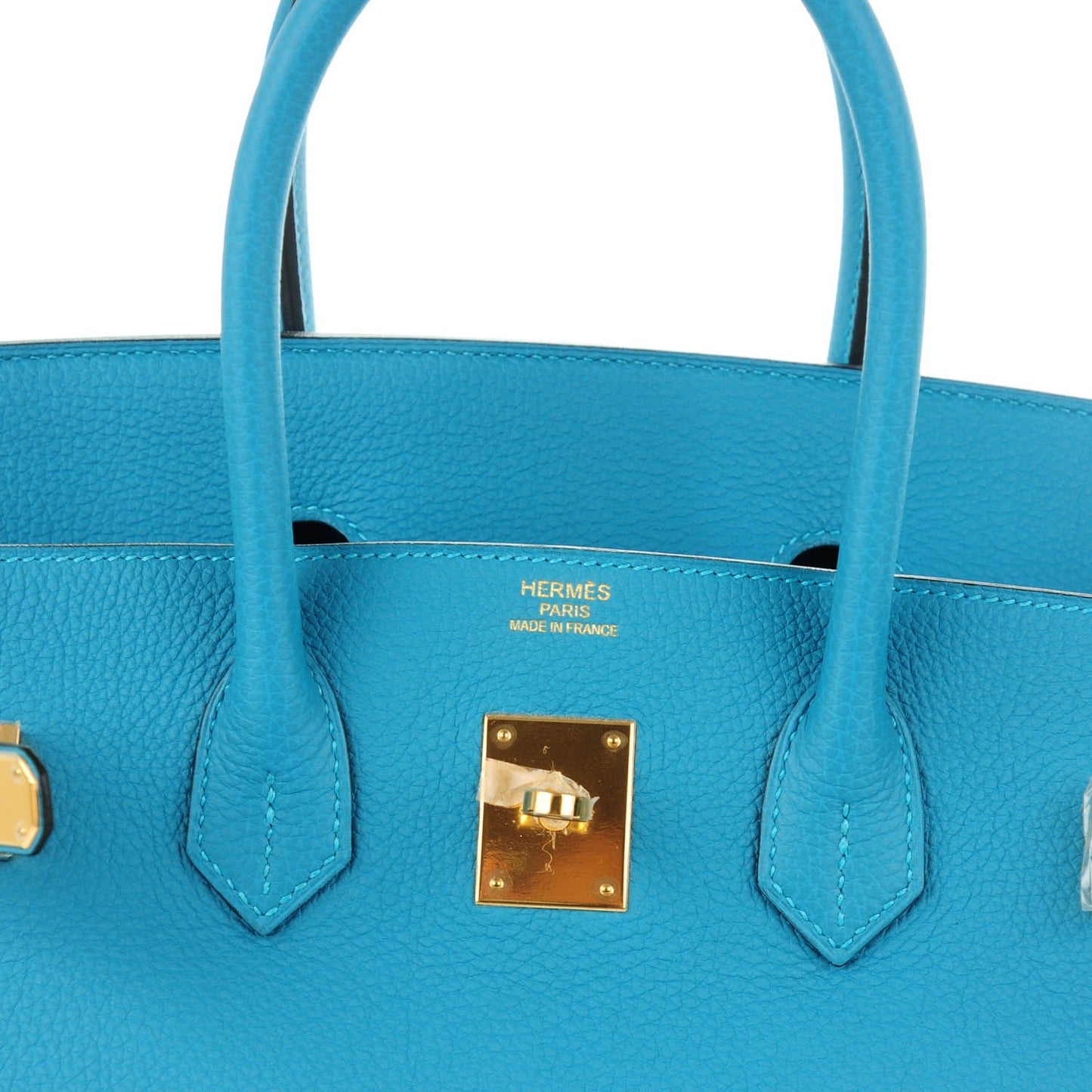 Togo Birkin 35 Turquoise