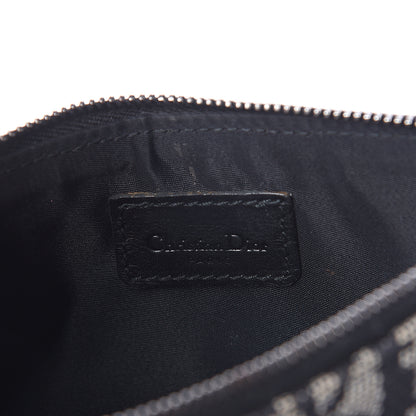 Christian Dior Monogram Mini Saddle Pochette Black 5 of 8