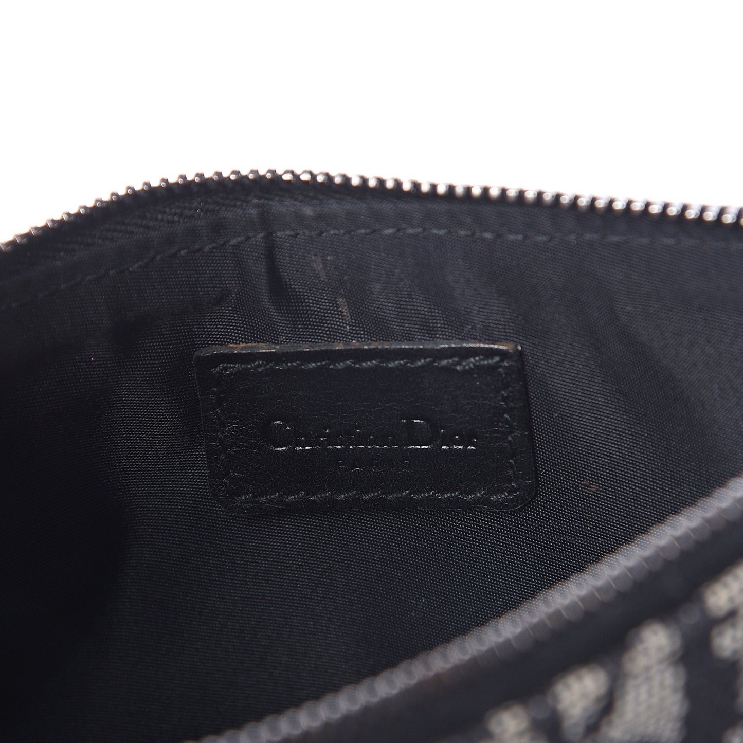 Monogram Mini Saddle Pochette Black
