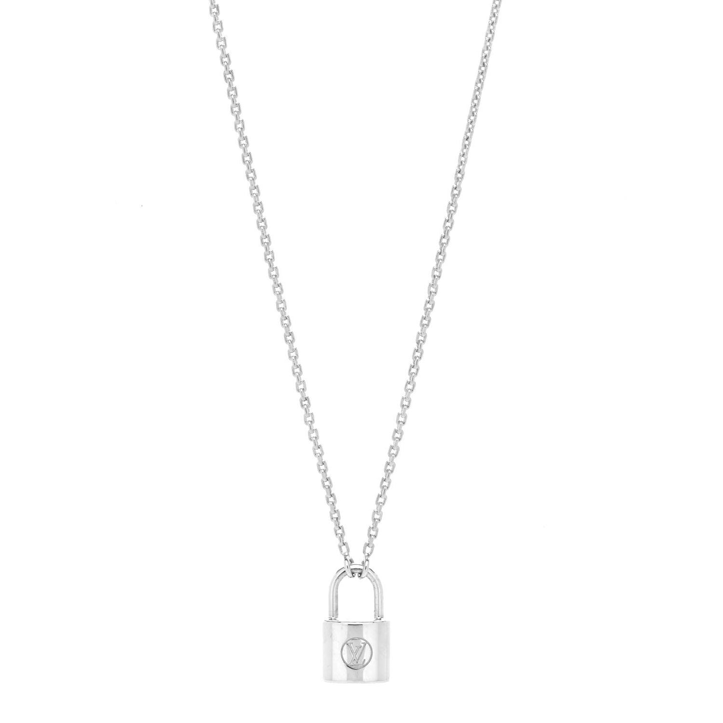 Sterling Silver Lockit Necklace