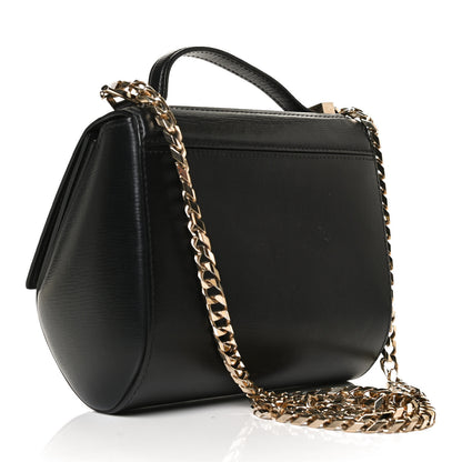 Givenchy Textured Calfskin Mini Pandora Box Chain Crossbody Bag Black 3 of 14