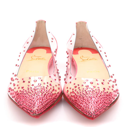 Christian Louboutin PVC Degrastrass Flats 37.5 Version Florida 3 of 9