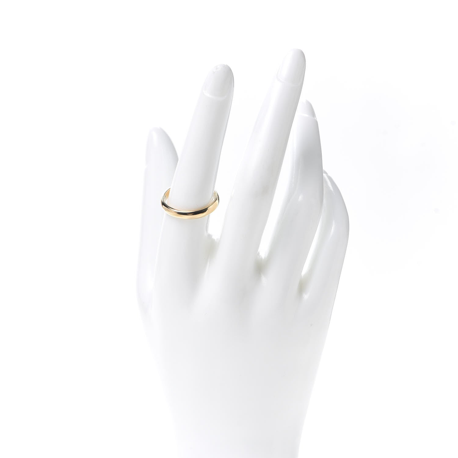 Cartier 18K Yellow Gold 3.5mm 1895 Wedding Band Ring 57 8 2 of 5