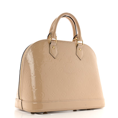 Louis Vuitton Vernis Alma PM Dune 3 of 15