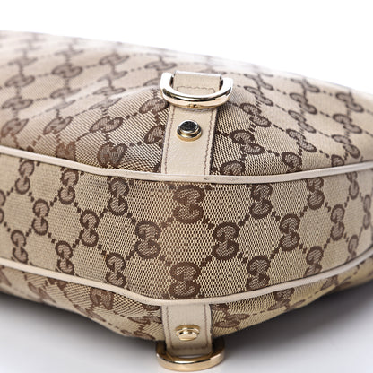 Gucci Monogram Large Abbey D Ring Hobo Off White 9 of 13