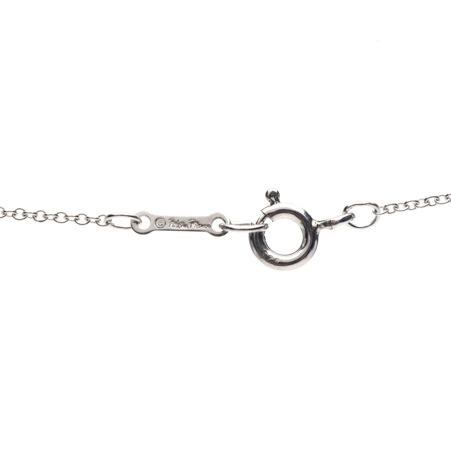 Sterling Silver Paloma Picasso Graffiti Love Pendant Necklace