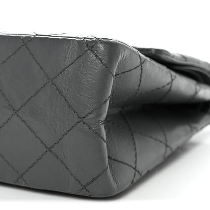 Chanel Aged Calfskin Quilted 2.55 Reissue 226 Flap Grey 10 of 11