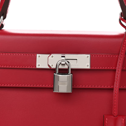 Hermes Tadelakt Kelly Sellier 28 Rouge Vif 11 of 12