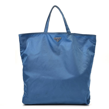 Prada Tessuto Nylon Robot Tote Cobalto 1 of 13