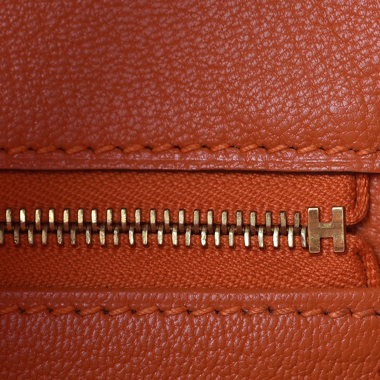 Togo Birkin 35 Orange