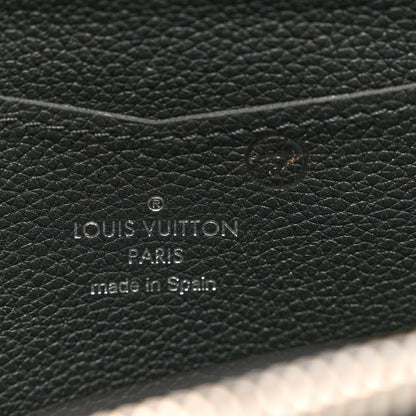 Louis Vuitton Calfskin Zippy Lockme Wallet Black 6 of 6